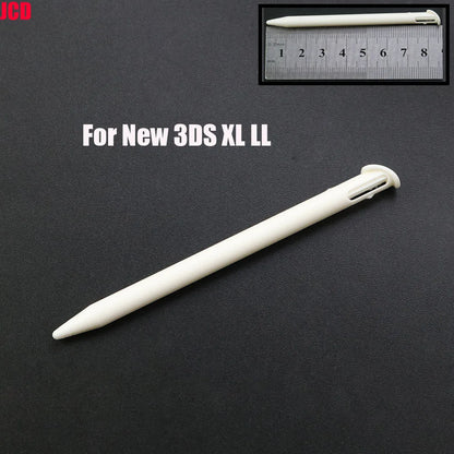 White Plastic Telescopic Stylus Pen — Touch Screen Stylus for 2DS/3DS/New 2DS LL XL/New 3DS XL/NDSL/NDSi/NDS