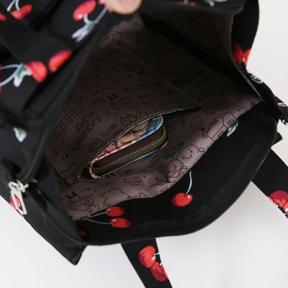 Fashionable Thickened Cotton Handbag — Large Capacity Tote, Mommy Bag, Lunch Box Storage Pouch, Commuter Handheld Bag