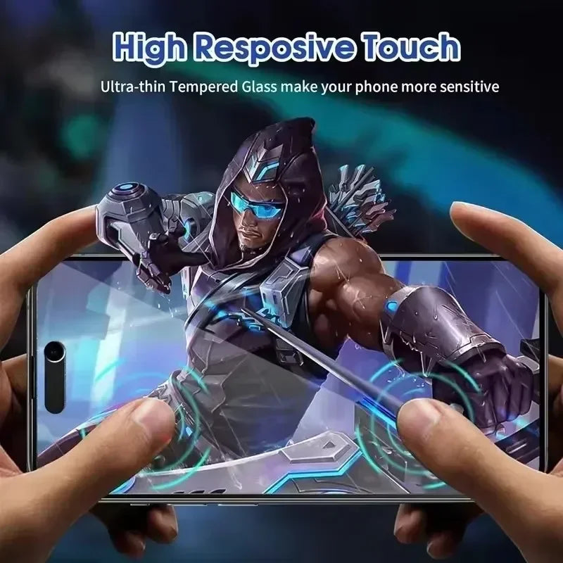 8K Full Cover Privacy Screen Protector for iPhone 8–15 Pro Max, XR, XS Max – Anti-Spy Tempered Glass for iPhone 16 Pro