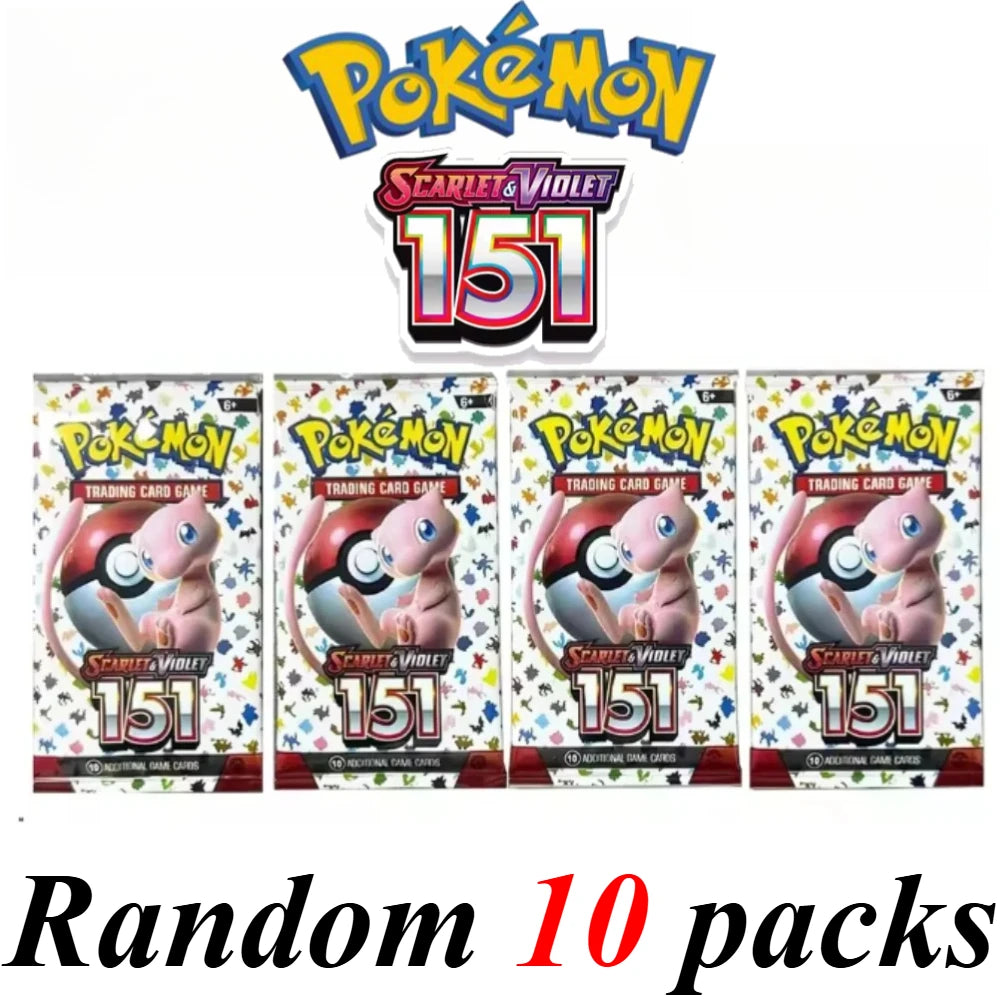 Pokémon Mega Evolution Phantasmal Flames TCG Cards – English 9+1 Booster Pack Trading Card Collection Set