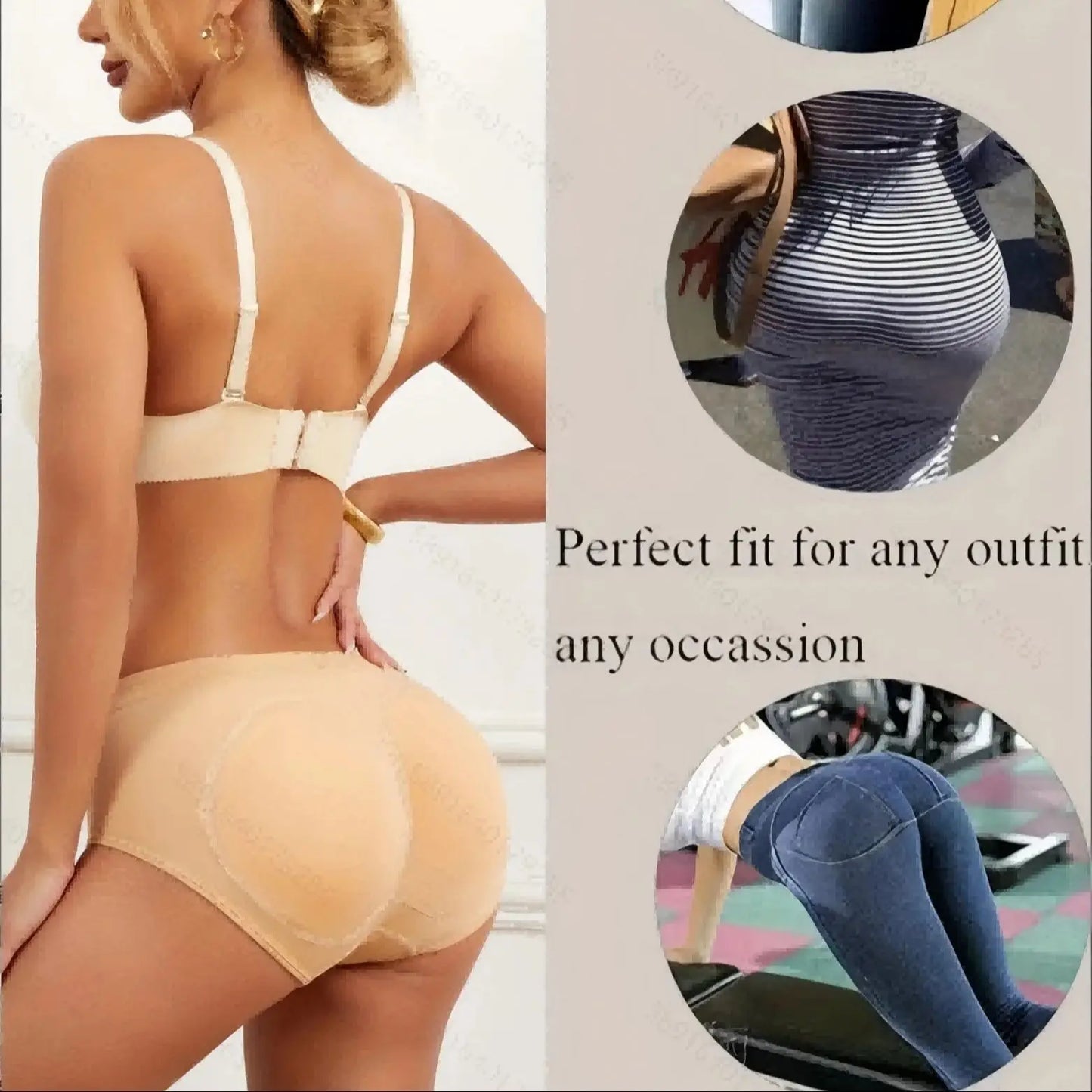 Women's Seamless Cotton Briefs – Plus Size Low Waist Solid Color Breathable Underwear