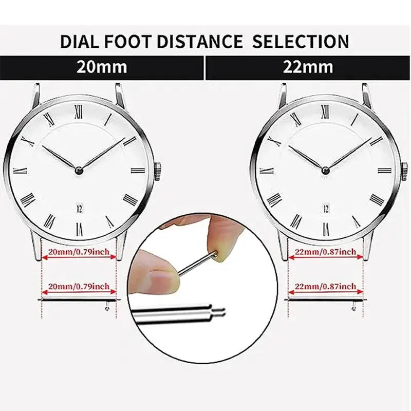 20mm/22mm Milanese Magnetic Loop Watch Strap – Compatible with Garmin Venu 2/3, Forerunner 55/158/165/245/255/265/645/745/965 Music