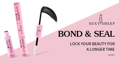 48H Eyelash Glue and Seal for Clusters – Strong Hold, Long-Lasting Adhesive for Lash Extensions