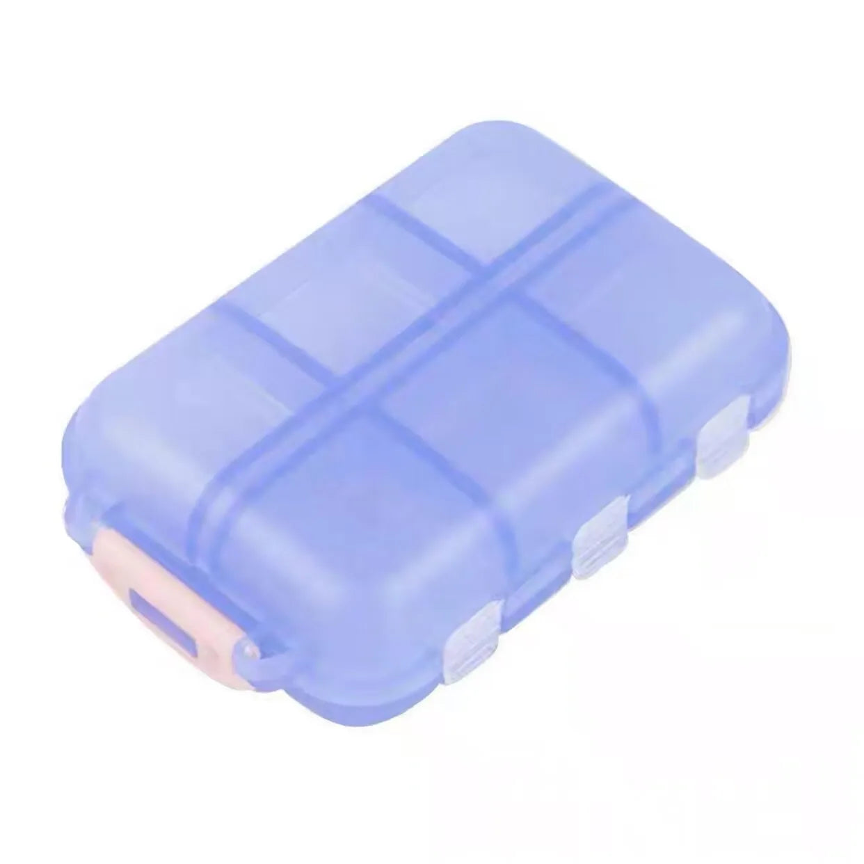 Tcare Travel Pill Organizer – Moisture-Proof Pills Box for Pocket or Purse, Portable Medicine & Vitamin Holder Container