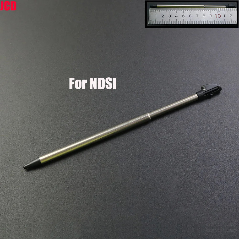 Black Plastic & Metal Telescopic Stylus Pen – Touch Screen Stylus for 2DS, 3DS, New 2DS LL/XL, New 3DS XL/LL, NDSL, NDSi, NDS & Wii