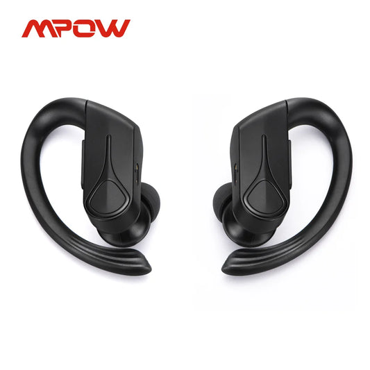 Mpow Flame Solo Wireless Bluetooth Sport Earbuds - IPX7 Waterproof Stereo Bass Headphones with Noise-Reducing Mic
