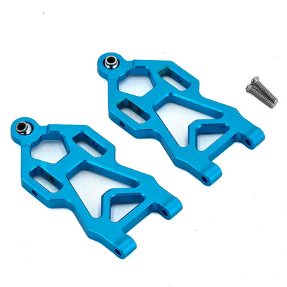Upgraded Metal Suspension & Aluminum Parts Kit – Front & Rear Wheel Hubs, Bearings & Steering Rod for SCY16101/16102Pro/16104/SG116/Q130 RC Cars
