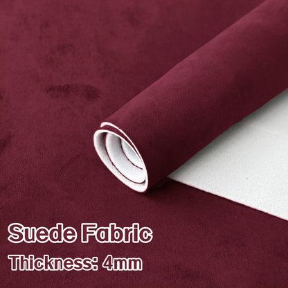 Suede Car Headliner Fabric with Foam Backing - Automotive Roof Lining for Interior Upholstery Repair & DIY Projects