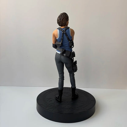 Biohazard RE Jill Valentine & Leon S. Kennedy Anime Figure – Evil Game Collectible Statue for Birthday Gifts
