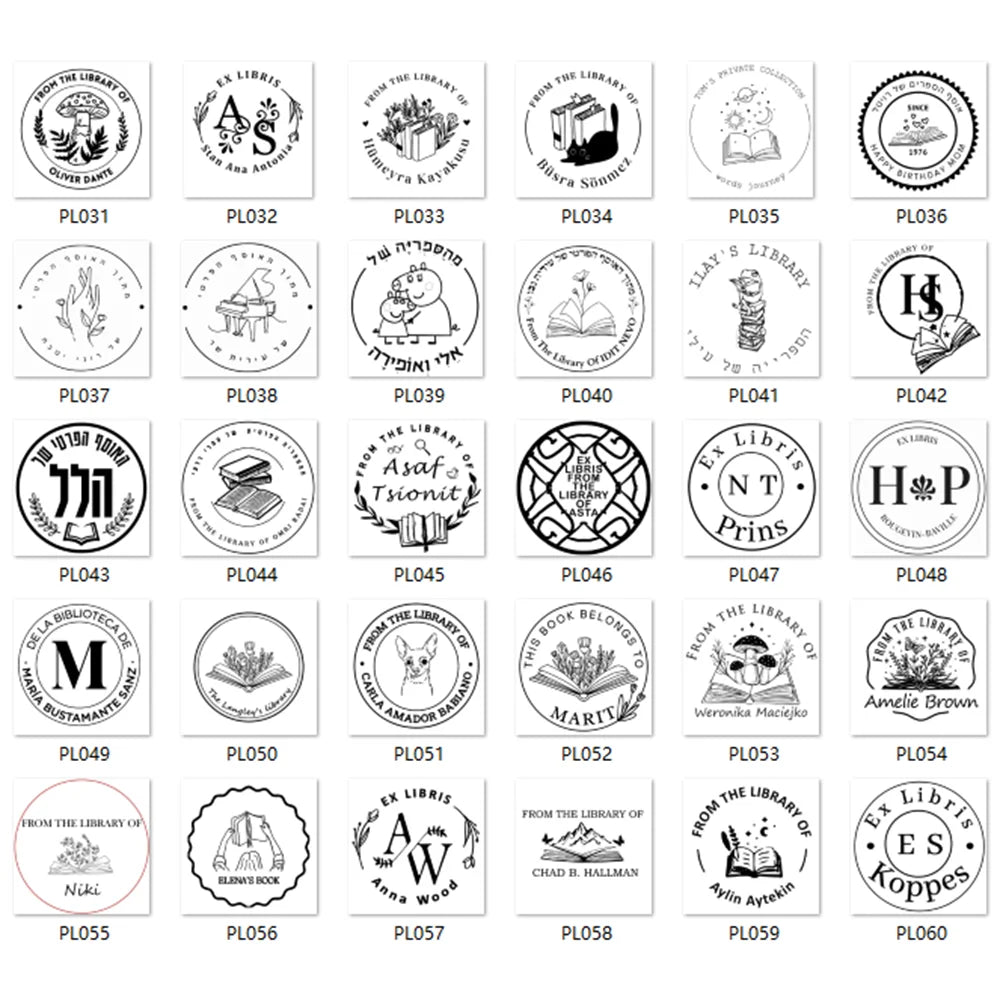 Custom Logo Embossing Stamp Machine – Personalized Emblem Seal for Wedding, Library, Book & Paper Stamps