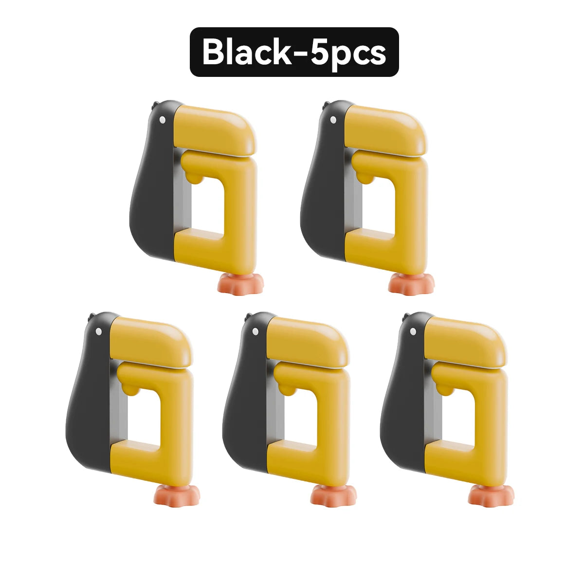 Thinking Duck Portable Hook — Non-Punching Hanging Decor for Table, Wall, Wallet & Handbag, Student & Office Supplies