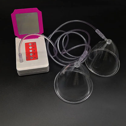 Electric Vacuum Suction Body Massage Device for Chest & Butt Lift, Breast Enhancement & Firming Cupping Therapy Pump System