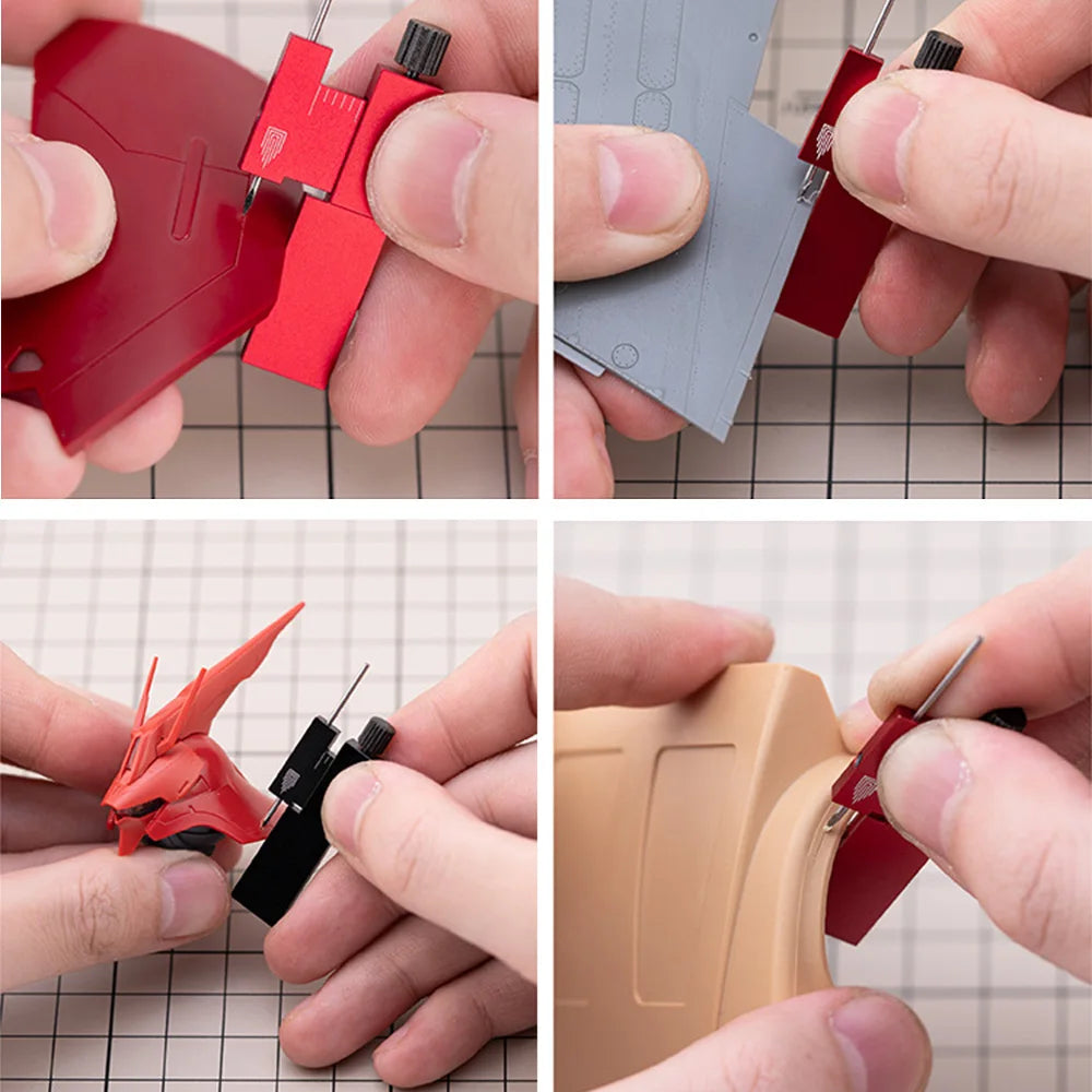 Cutting Dies & Isometric Marker – Scribe Line Tool for Gundam Model Building