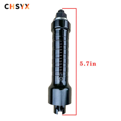 Professional Lock Cylinder Puller — Stainless Steel Nail & Screw Extractor Locksmith Tool