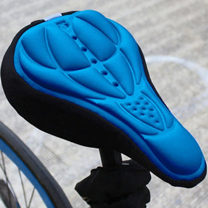 3D Soft Bike Saddle Seat Cover | Comfortable Foam Cushion for Cycling & Bike Accessories
