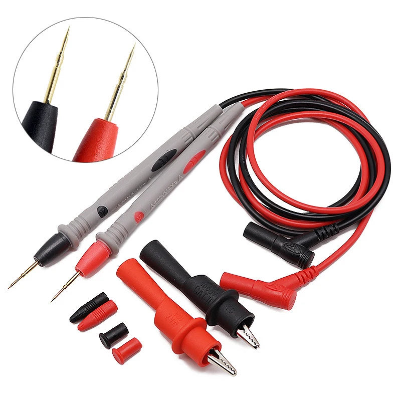 1000V 20A Universal Digital Multimeter Test Leads - 10A Probe Wires with Pen Tip for Multimeter Testing