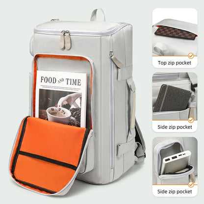 Large Capacity Gym Bag – Travel Backpack with Wet/Dry Separation, Shoulder Bags for Yoga, Fitness & Outdoor Sports