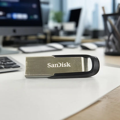 SanDisk CZ73 USB 3.0 Flash Drive - Metal Pen Drive 16GB–512GB Up to 150MB/s Read Speed
