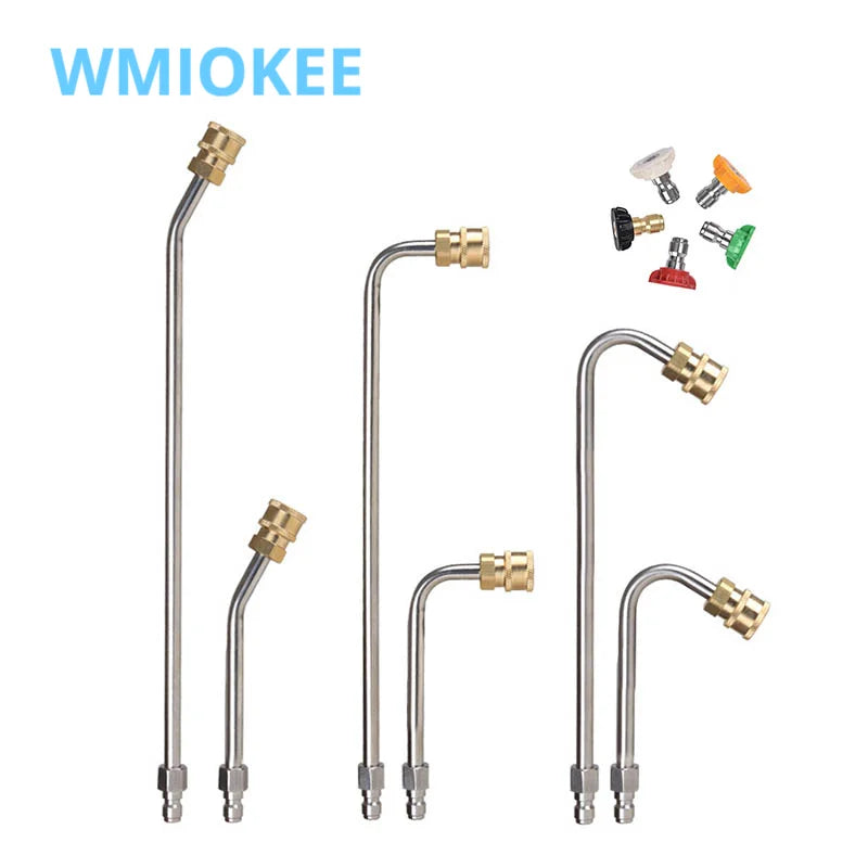 Pressure Washer Extension Lance Set - 4000 PSI Spray Gun with 1/4-Inch Quick Connect for Efficient Cleaning