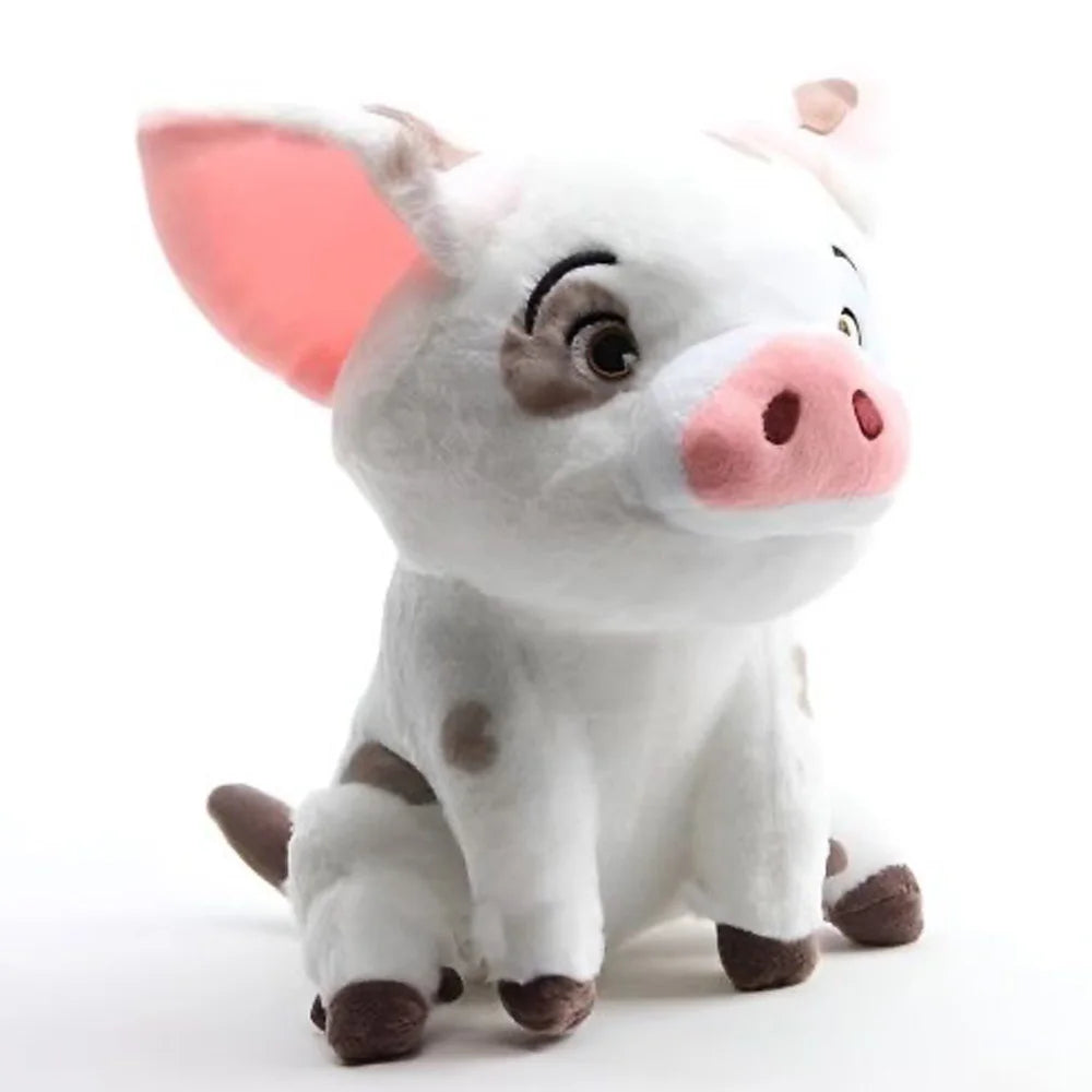 Kawaii Moana Plush Toy Set - Cute Pig & Rooster Stuffed Animals for Kids Birthday Gift and Home Decor