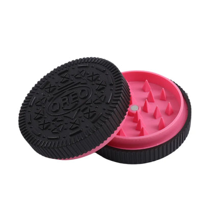 60MM Herb Grinder — Plastic Cookie & Biscuit Crusher | Hand Muller for Tobacco, Cigarettes & Chocolate
