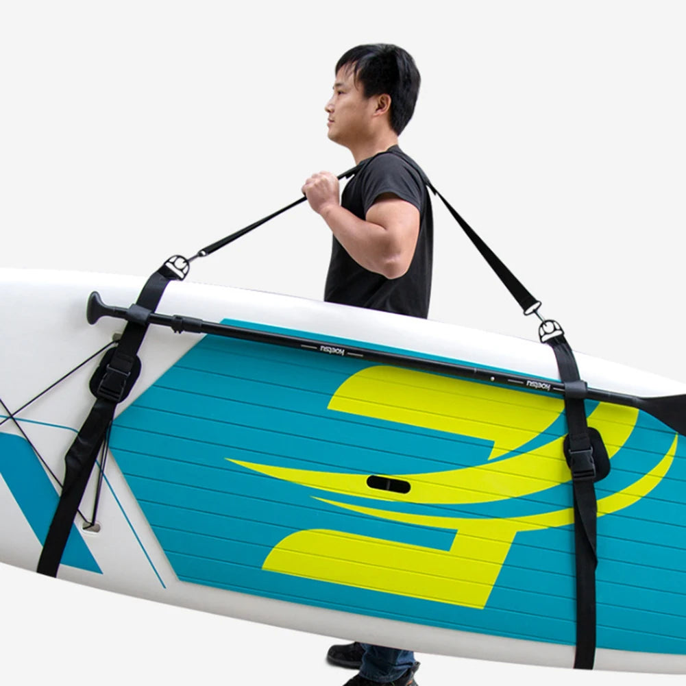 Adjustable Surfboard Shoulder Strap – Carry Sling for Paddleboard, Surfboard, Wakeboard, Kayak & Surfing Gear