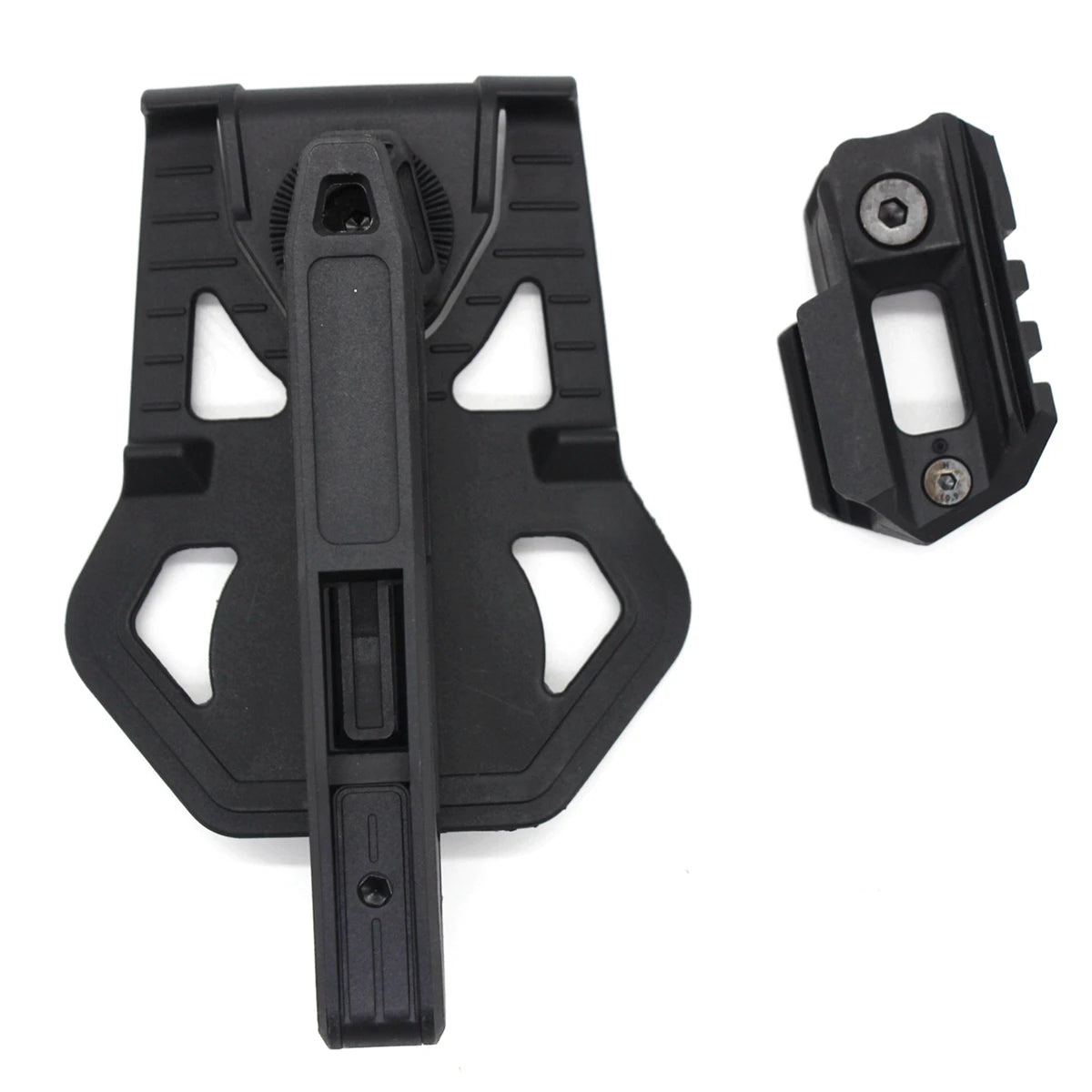 Tactical Gun Holster – Hunting Waist Pistol Case for 9mm Glock, SW40, & 357 with Rail