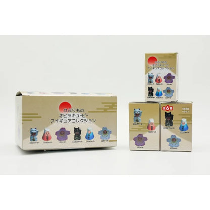 Kewpie Blind Box Dolls - Lucky Cat, Mount Fuji, and Cherry Blossom Collectible Ornaments
