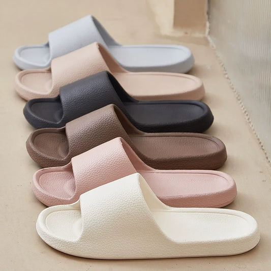 Men’s EVA Non-Slip Flip Flops – Soft Sole Comfortable Shower & Outdoor Summer Sandals Couple Home Slippers