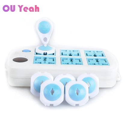 Child Safety Electric Socket Cover — Russian/EU Two-Phase Plug Protector for Baby and Kids Safety