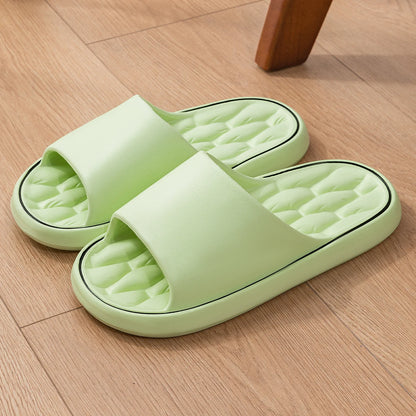 Men’s Summer Cloud Slippers – Soft Non-Slip Sole Sandals for Home, Beach, Indoor & Outdoor Casual Wear