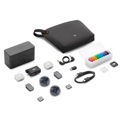 DJI Mic Mini 2 - Wireless Microphone with High-Quality Audio, Automatic Limiting and 48-Hour Battery Life