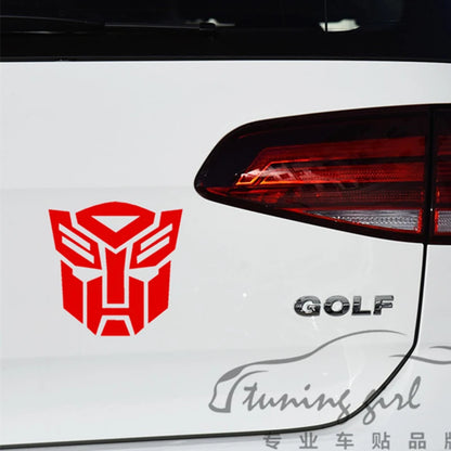 Transformers Car Stickers – Reflective Autobots & Decepticons Decals for Fuel Tank, Bumper, Trunk, Motorcycles, Laptop, Phone