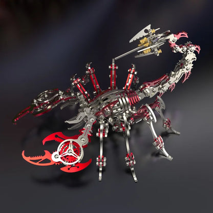 3D Metal Mechanical Insect Puzzle – Anti-Stress Assembly Toy Kit for Kids and Adults