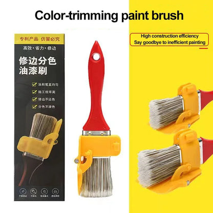 Handheld Paint Edger Brush – Color Separation Tool for Clean Edging on Walls & Ceilings Indoor & Outdoor Use