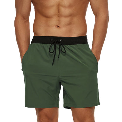 Men’s Summer Swim Shorts – Escatch Breathable Sport Board Shorts with Elastic Waist, Mesh Liner & Pockets Swimwear Beach Bermudas