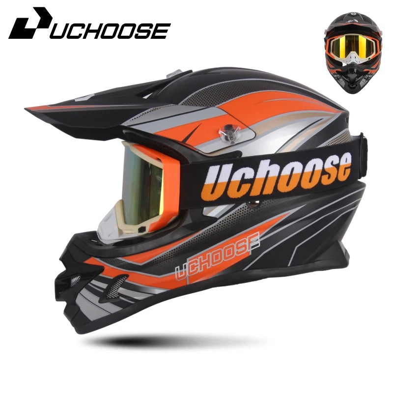 DOT Adult Motocross Helmet – Classic Off-Road Racing Casco for Men & Women, Enduro & Downhill Kask