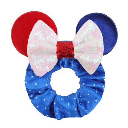Velvet Mouse Scrunchies - Cute Elastic Ponytail Holders & Hair Accessories for Girls