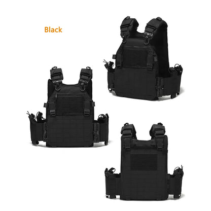Outdoor Training Vest – Multi-Functional Waterproof MOLLE Expansion Quick-Release Wear-Resistant Tactical Vest