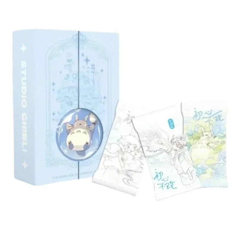 2026 Miyazaki Hayao Series Trading Card Booster Box – Complete Anime Card Set for Kids, Tabletop Hobby & Birthday Gift Collection