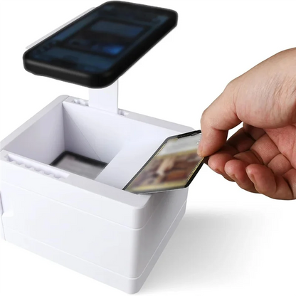 ABZZ MTG Card Scanner Stand - Trading Card Scan Holder with Quick Scan Function for Game Cards