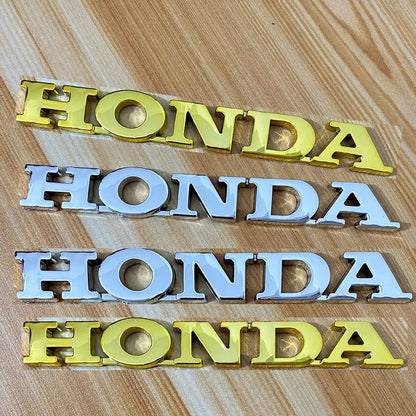 Honda 3D Electroplated Motorcycle Sticker – Rear Guard Plate Logo for PCX125, CBR1000R & CBR650R Accessories