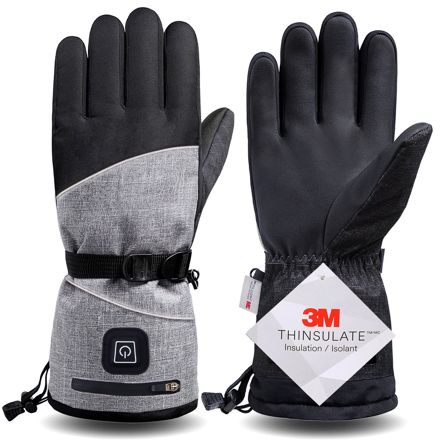Electric Thermal Winter Gloves – 3M Cotton Heating, Waterproof Hand Warmers for Snowboard, Cycling, Motorcycle & Ski