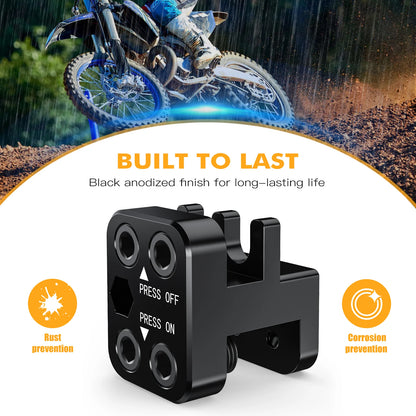 Universal Motorcycle Chain Alignment Tool - 520/525/530 Chain Press and Side Plate Tool for ATV Dirt Bikes