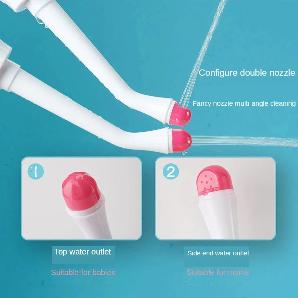Portable Travel Hand Held Bidet Sprayer | Personal Hygiene Cleaner | 400-650ML Spray Bottle for Baby Butt Washing