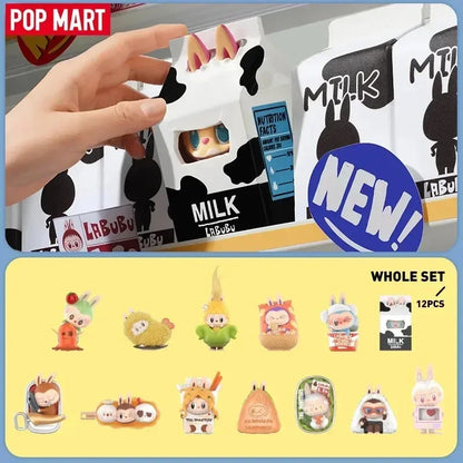 POP MART Labubu The Monsters — Wacky Mart Series Blind Box, Cute Anime Doll Figure, Desktop Ornament Mystery Toy