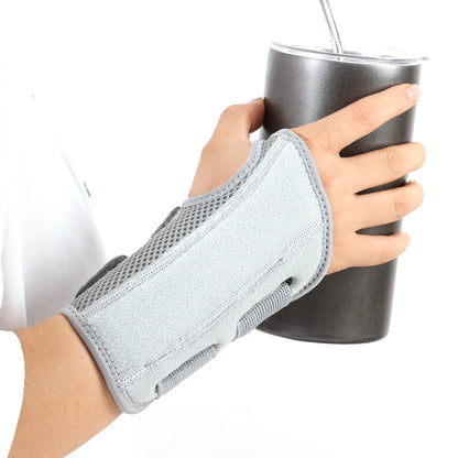 Wrist Brace for Carpal Tunnel — Hand Support with Splints for Arthritis, Tendonitis, Sprains, and Wrist Pain