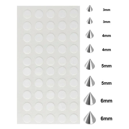 180pcs Fake Piercing Stickers - Non-Piercing Nose Lip Belly Eyebrow Jewelry Adhesive Body Accessories