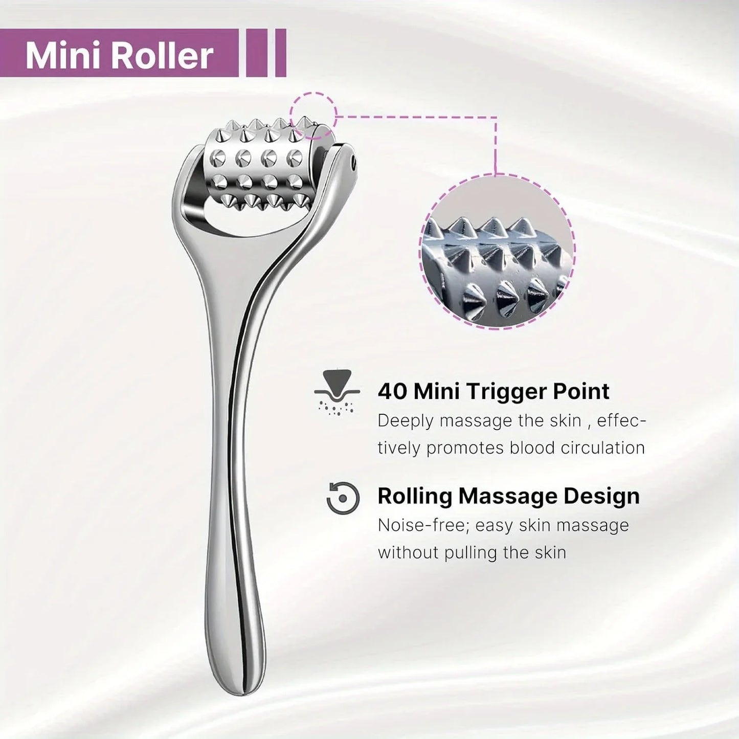 Newest Stainless Steel Full Body Ice Roller – Face & Eye Massager for Firming, Lifting, and Tightening Skin
