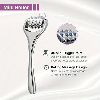 Newest Stainless Steel Full Body Ice Roller – Face & Eye Massager for Firming, Lifting, and Tightening Skin